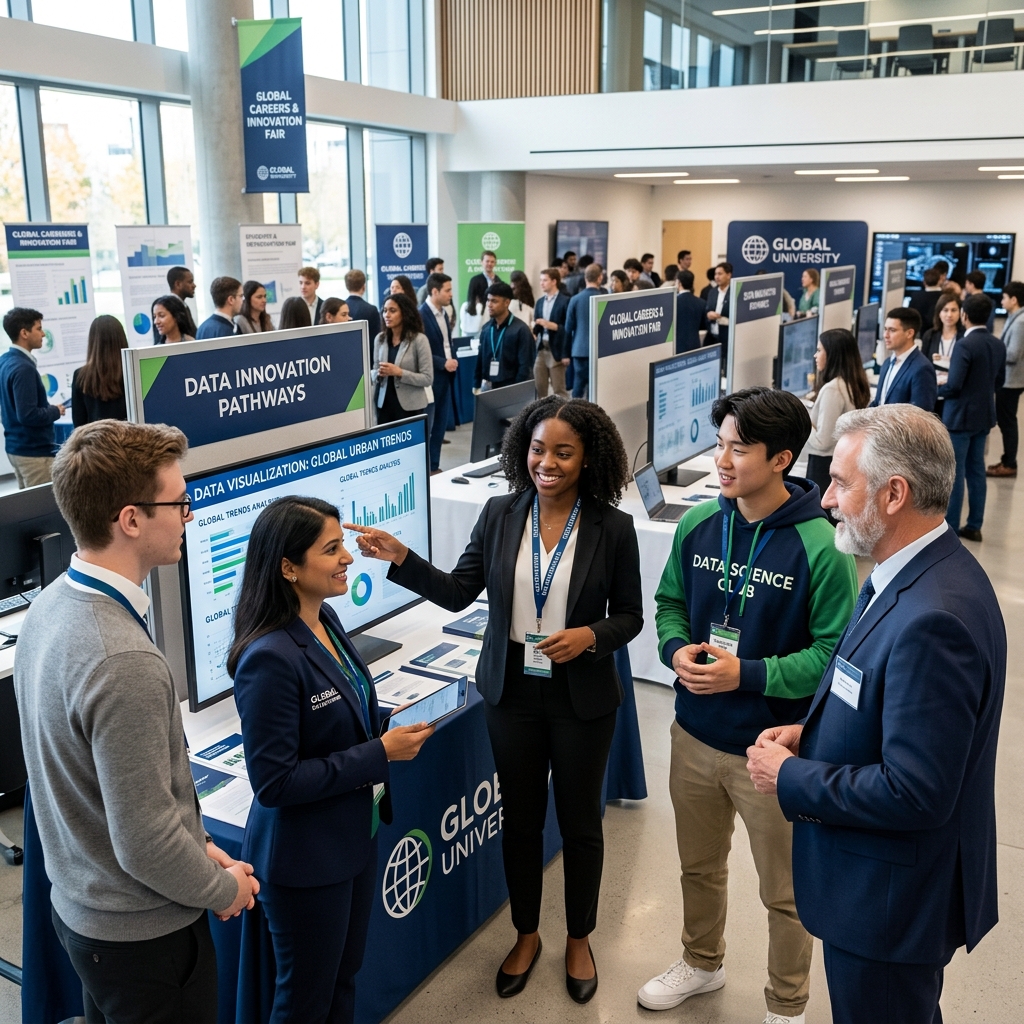 International university data lab and career fair