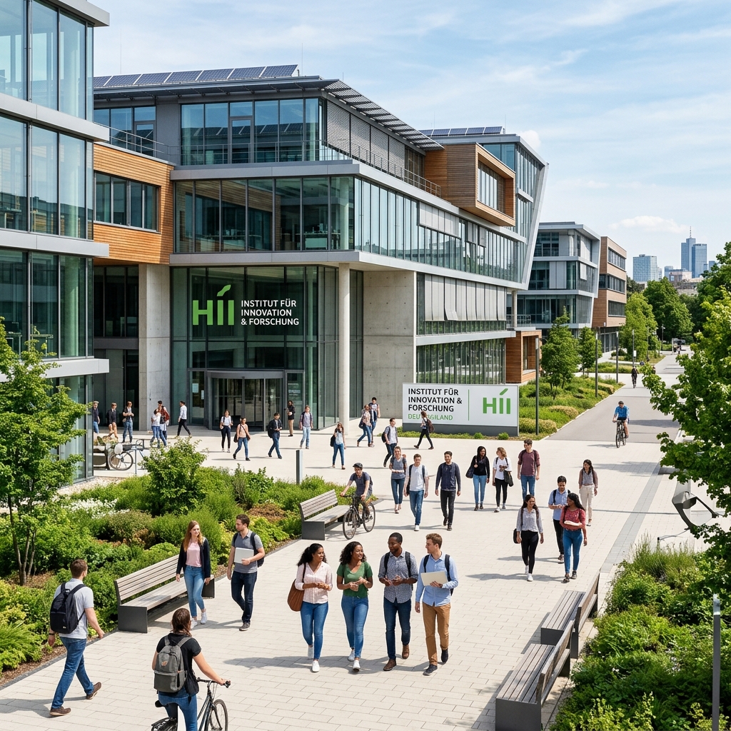University campus in Germany