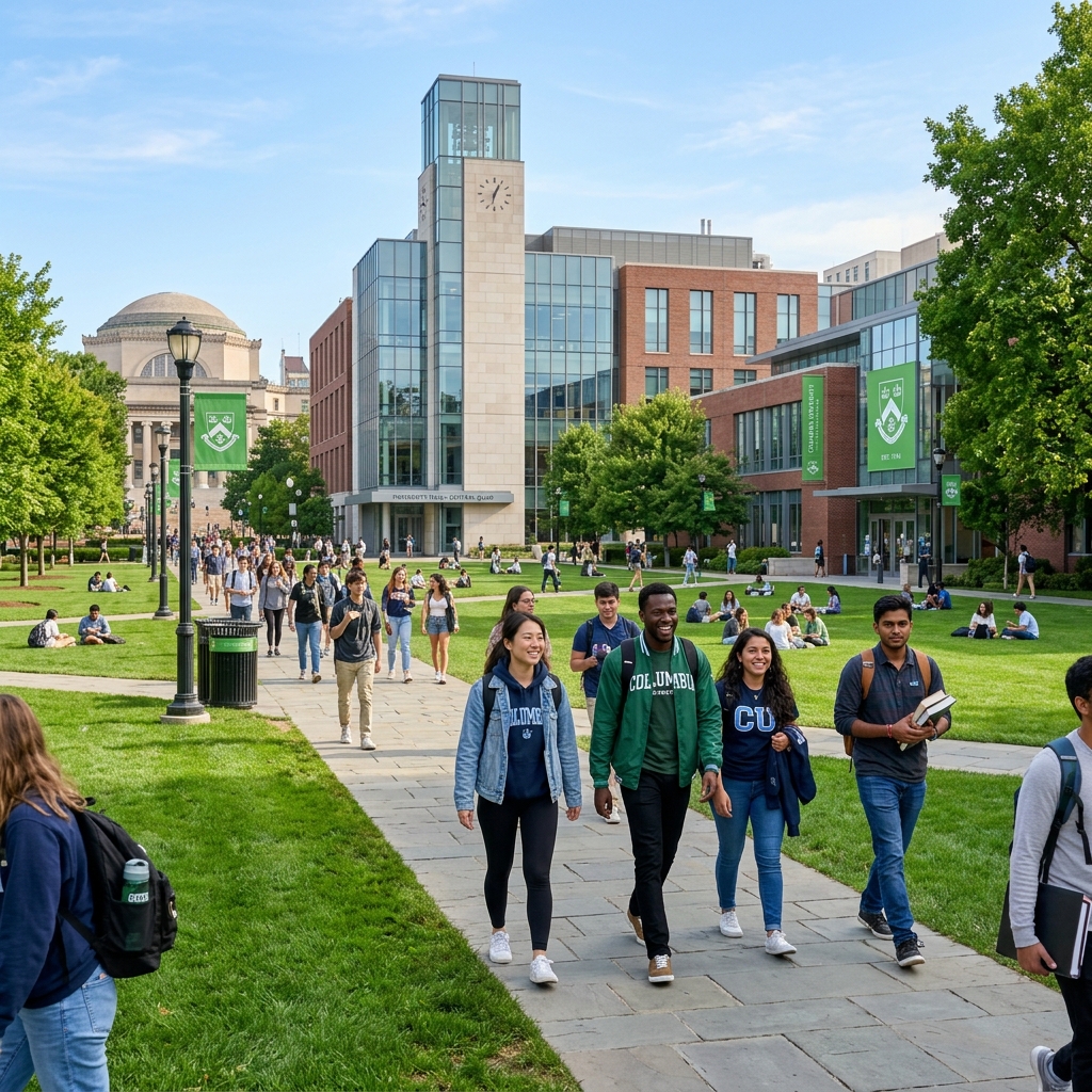 University campus in United States
