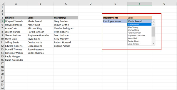 how-to-create-dependent-drop-down-list-in-excel-youtube